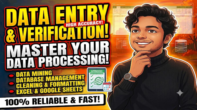 help you with urgent data entry, admin, and b2b research