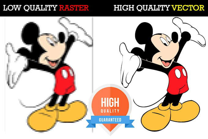 Low Resolution Raster Images Convert low quality raster image or logo to vector in 3 hour by Skyline ...