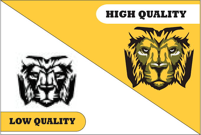 do vector tracing, redraw logo or image, raster to vectorart