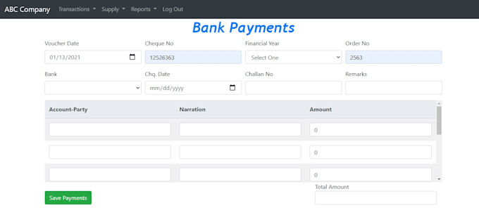 online financial management system
