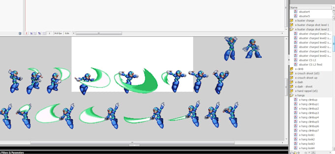 animate a 16 or 32 bit sprite sheet in flash