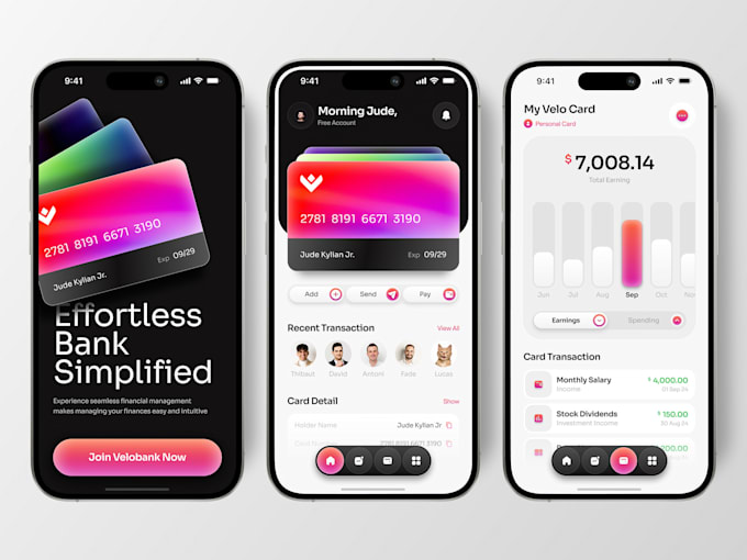 create a professional flutter app for ios and android