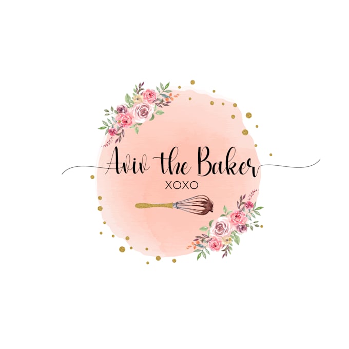create a cake ,cupcake, sweets and bakery, logo for you