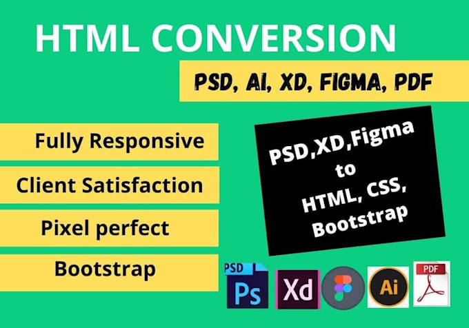 convert figma to html, figma to wordpress, elementor