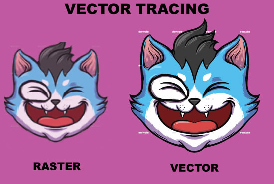 do vector tracing, redraw your any image or logo, raster to vector