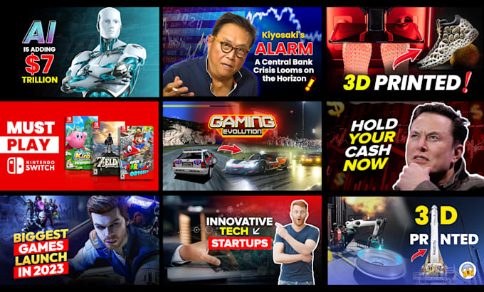 design youtube thumbnail professionally