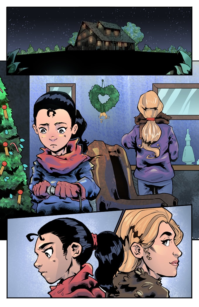 draw a comic book