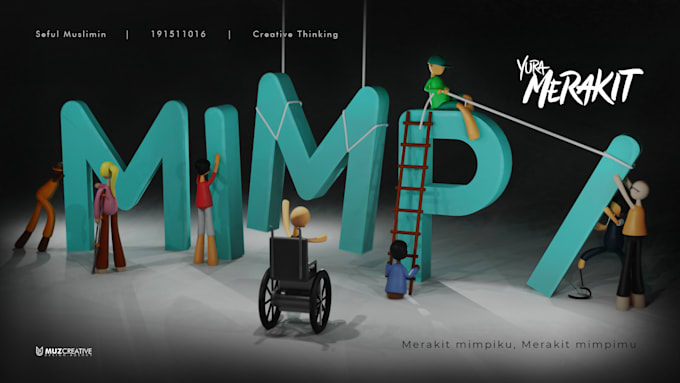 make 3d illustration for you