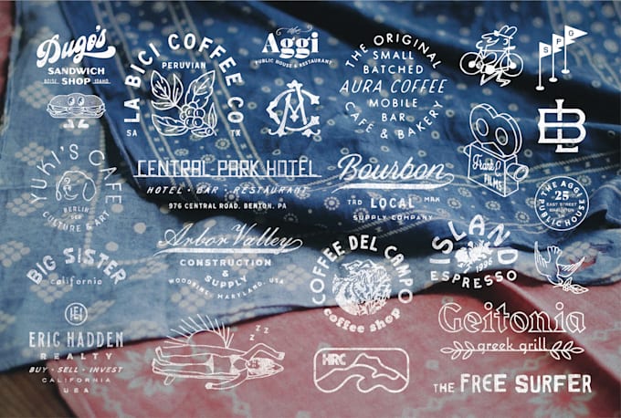 design a logo for your hipster coffee shop or restaurant