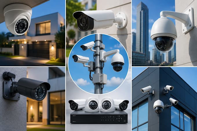setup your cctv system dvr, nvr and security camera remotely