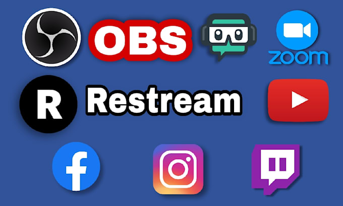 setup obs youtube kick zoom twitch restream