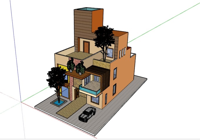 Residence 3d House Designing By Duminda7 Fiverr