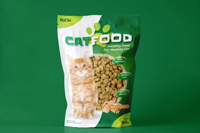 design elegant product packaging design, box, label, pouch
