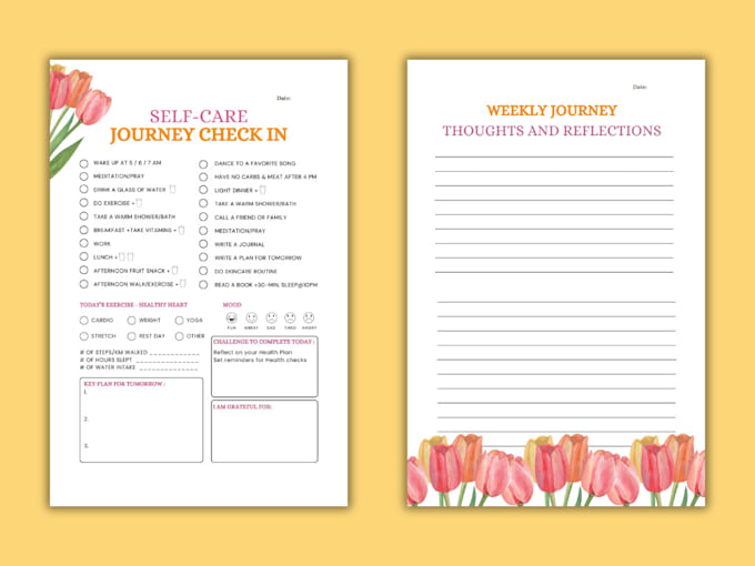 design planners and journals