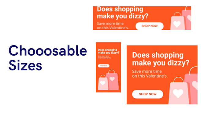 design animated HTML banner ads in 5 hour