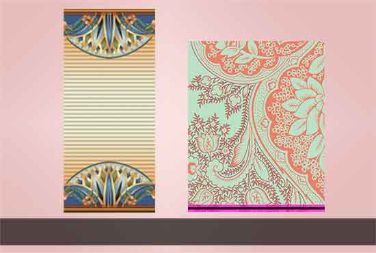 design amazing scarf prints in high resolution