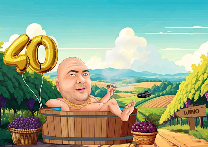 turn you into cartoon comic caricature