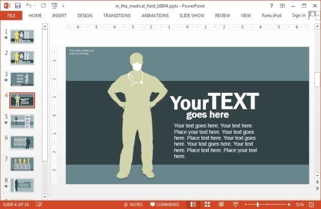 make presentations and assignment related to medical subjects