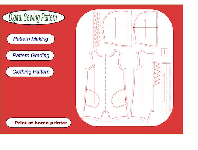 make sewing pattern for boys girls baby kids