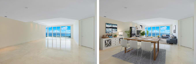 do virtual staging with 3dmax with a quick turnaround