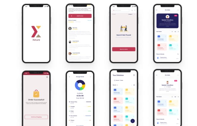 Do amazing ui ux design for web and mobile app by Deluxe_01 | Fiverr