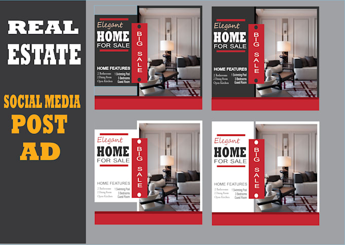 design professional social post and banners