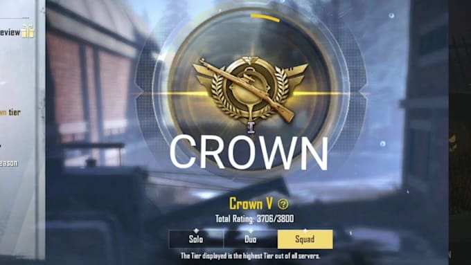 push rank in pubg with decent kd for you