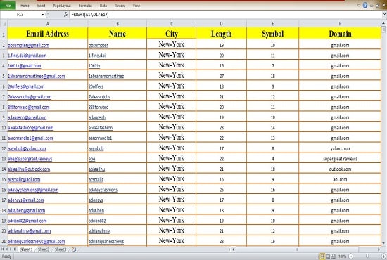 build verified niche targeted email list or domain based email list