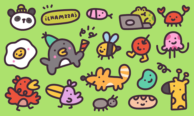 create hand drawn doodles, illustrations, or line art