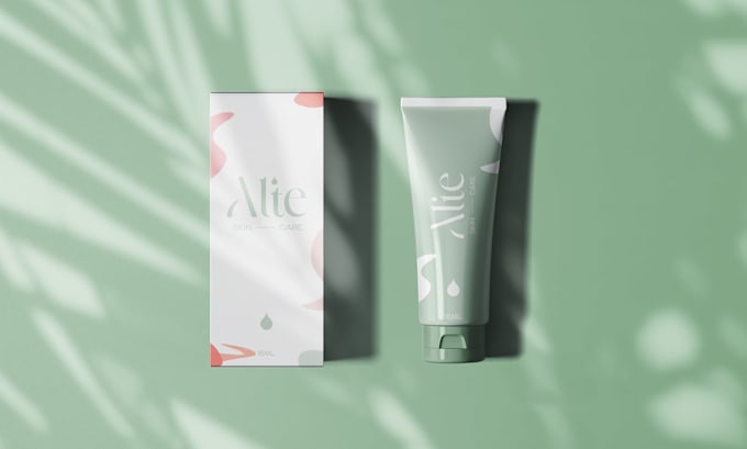 create packaging design for perfume, cosmetics, jewelry