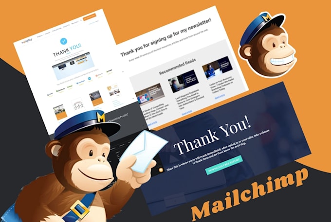 design mailchimp email template campaign and email automation
