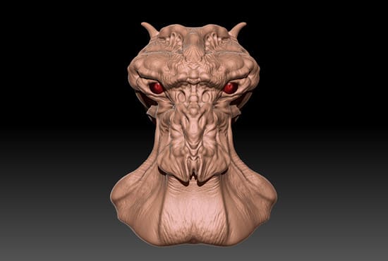 do 3d modeling of creatures for video games