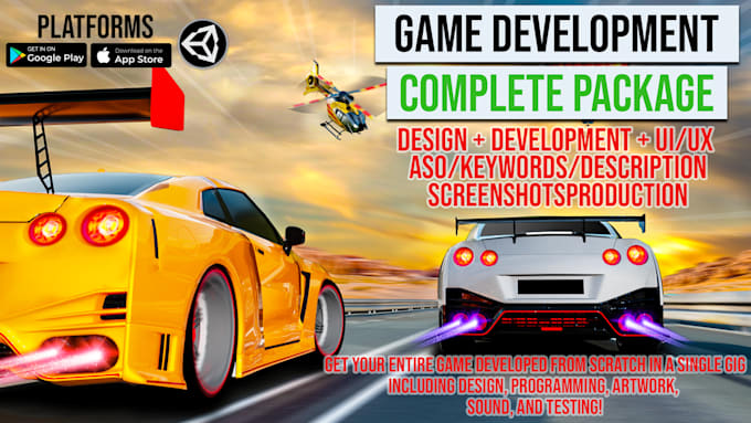 create a high quality unity game with smooth mechanics