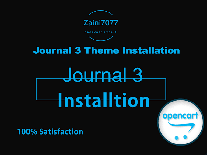 install or customize opencart journal theme for you