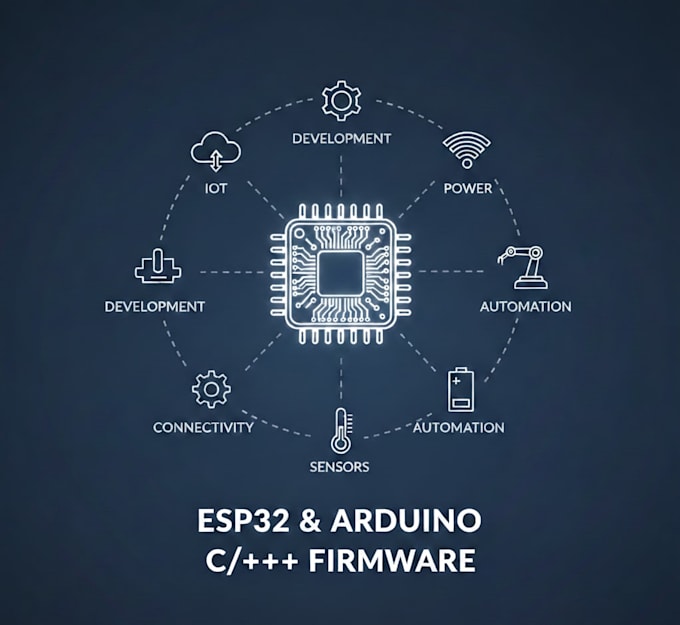 develop esp32 and arduino firmware in c or c plus plus