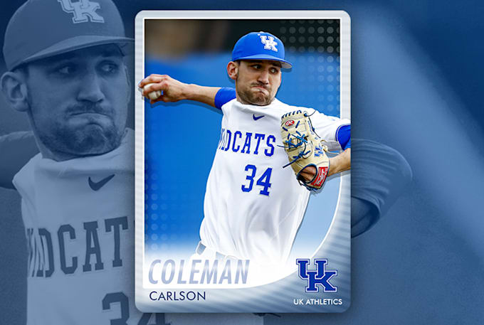 design customized trading cards for you and your team