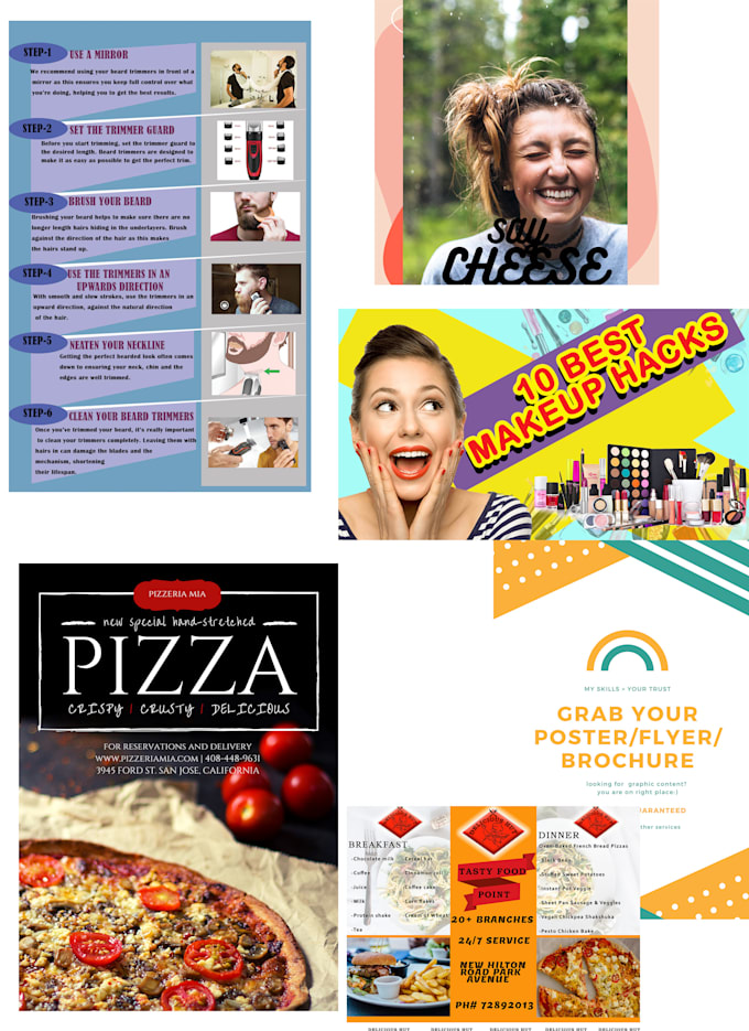 design eye catching flyer for you
