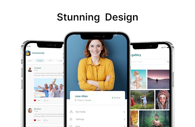 design an amazing user interface for your mobile app
