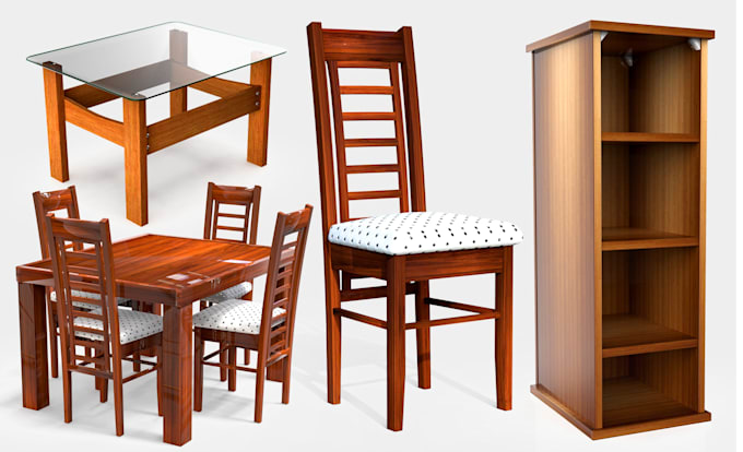 create photorealistic 3d furniture rendering for ecommerce and catalog