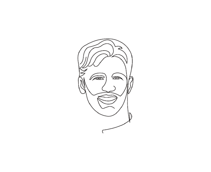 draw illustration anything pictures into minimalist one line art