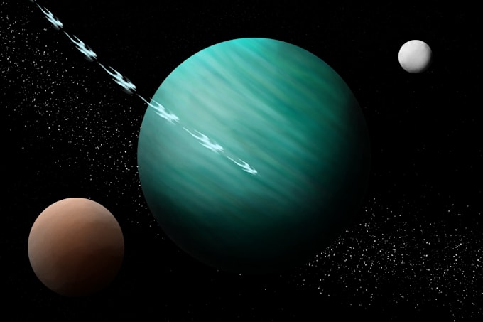 draw one or more planets