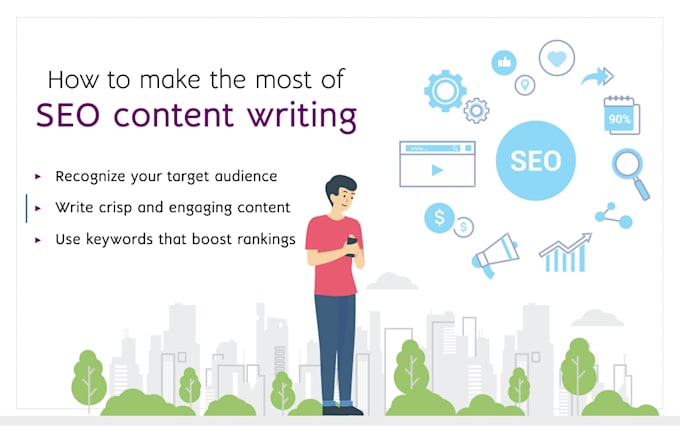 write SEO articles and blog posts