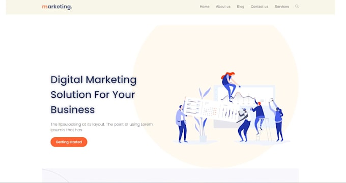 design divi wordpress website or divi landing page by divi theme