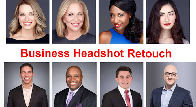 business portrait, corporate headshots, image retouching