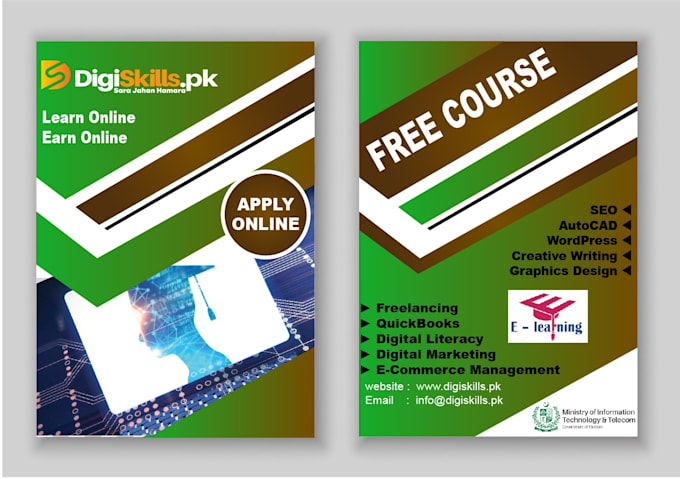 create business card and broachers for your company