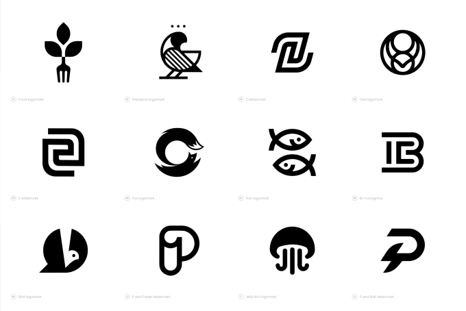 design minimalist, unique and timeless logo design