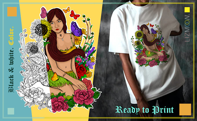 create custom illustration or digital art in any style