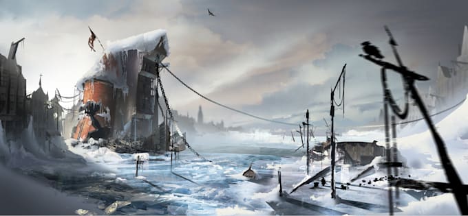 create outstanding environment illustration