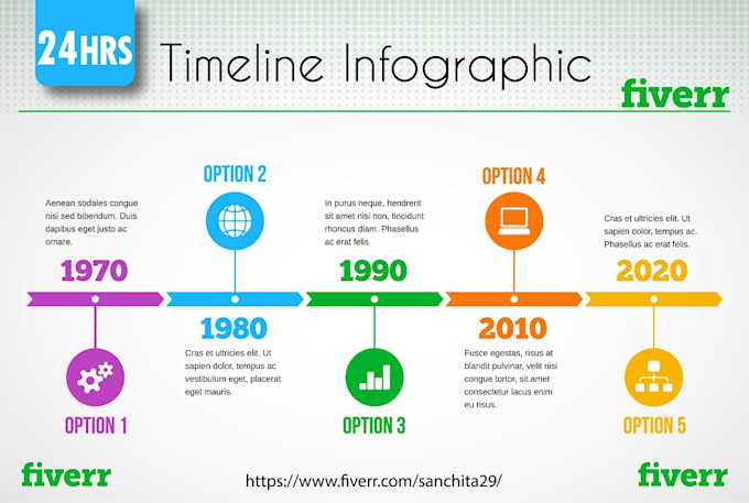 create unique timeline, roadmap infographics designs