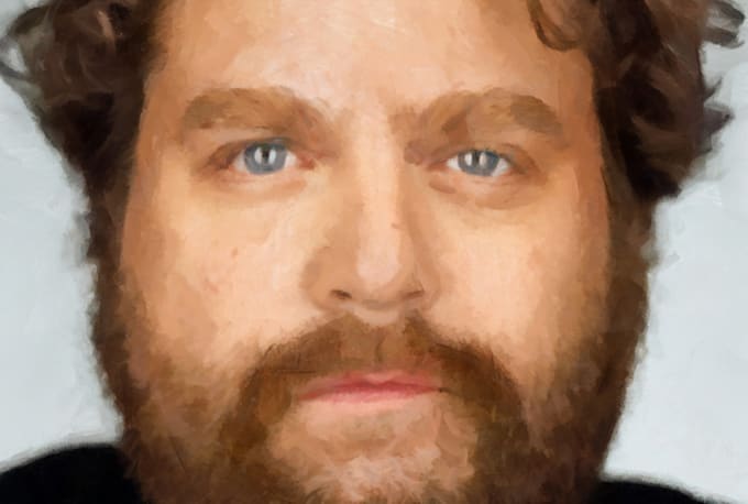 draw Unique and Artistic Portrait Painting